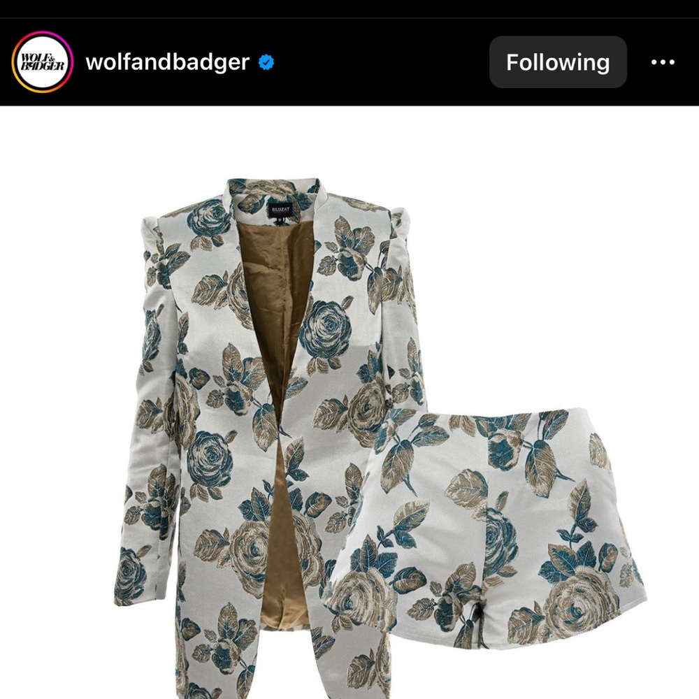 Brand new, never worn short suit